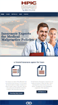 Mobile Screenshot of healthcareprofessionalsinsurance.com